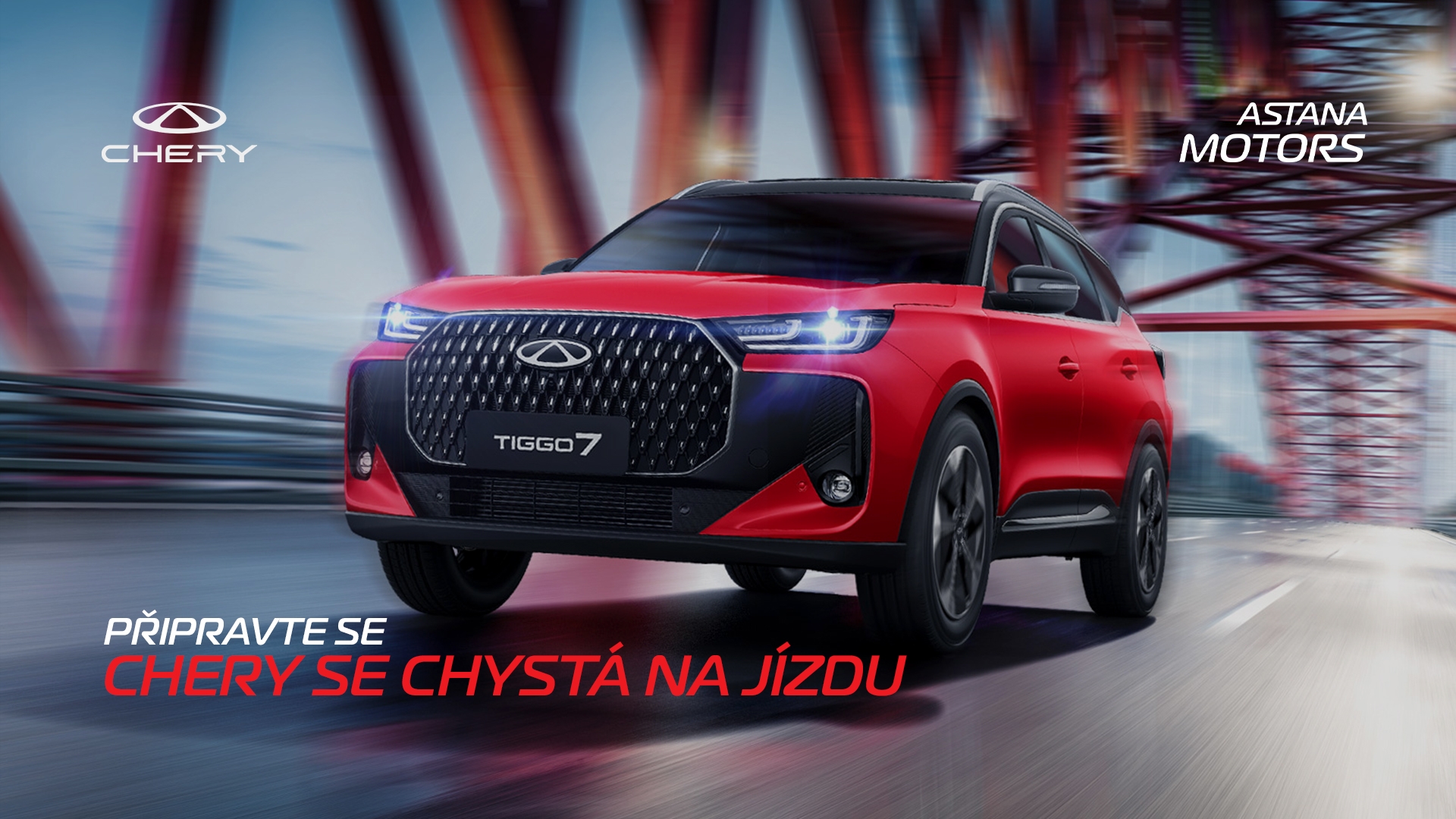 Čínský exportér osobních automobilů Chery vstupuje na český trh. V partnerství se společností Astana Motors spustí prodej modelů Tiggo 7 a Tiggo 8 již na podzim 2025.